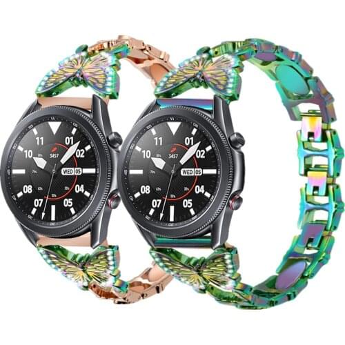 For samsung galaxy watch 3 45mm band bling straps for huawei watch gt 2e 2 honor magic watch 2 galaxy watch 46mm women bands