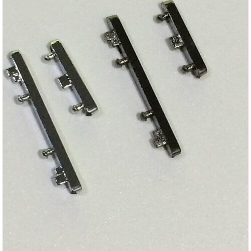 100Set/Lot Gray Silver Power On Off Key Volume Side Button Kit For Motorola Moto G4 Play XT1607 XT1609 Replacement Parts