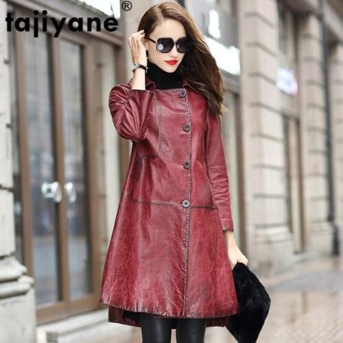 Real Genuine Leather Jacket Spring Autumn Coat Women Clothes 2020 Korean Vintage Sheepskin Coat Chaqueta Mujer BL18T929 ZT3094