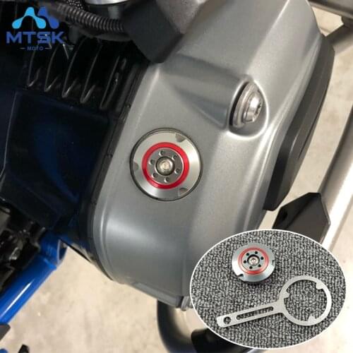 R1200GS Motorcycle Engine Oil Filter Filler Cap Tank Covers For BWM R1200GS R1200 GS 2013 14 15 16 17 18