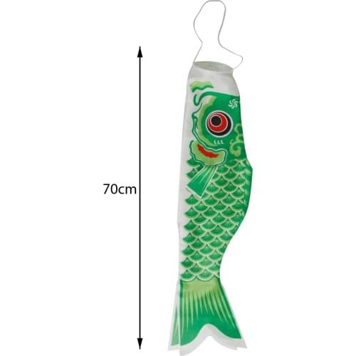 Set of 5 (1 for each color) Carp streamer, windsock, veranda, garden, streamer