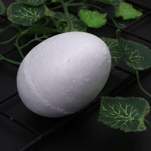 2021 New Egg Ball Modeling Polystyrene Styrofoam Foam For DIY Easter Christmas Gifts Party Supplies Decoration 3/6/8/12cm