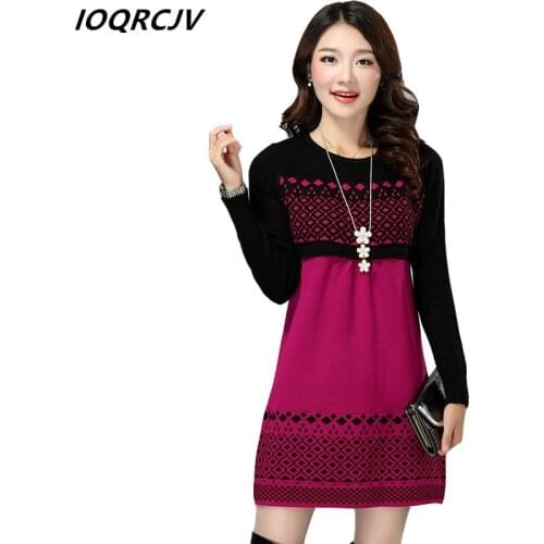 2018 Autumn Winter Women Pullovers Sweaters Long Sleeve Casual Base Skirt Slim Solid Knitted Jumpers Sweter Mujer S-3XL S32