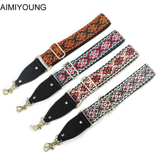 AIMIYOUNG Bag Straps Handbag Belt Shoulder Bag Wide Strap Replacement Strap Accessory Bag Part Adjustable Belt For Bags 135cm