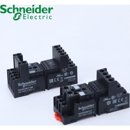Schneider Electric Sockets for relays RXZE2M114 RXZE2M114M RXZE2S108M RXZE2S114M