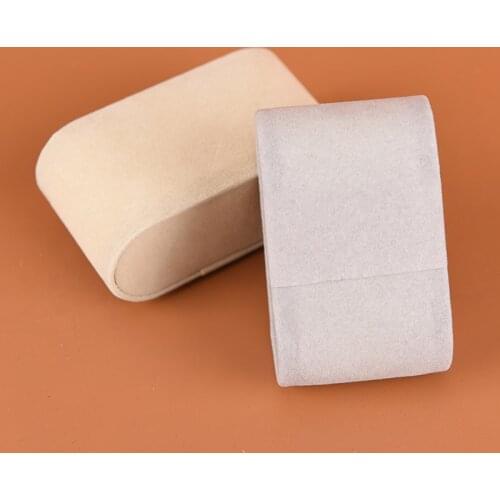 Fashion Suede Watch Pillow Watch Cushions For Case Storage Box Wrist Watch Bracelet Display Stand Holder Organizer Black White