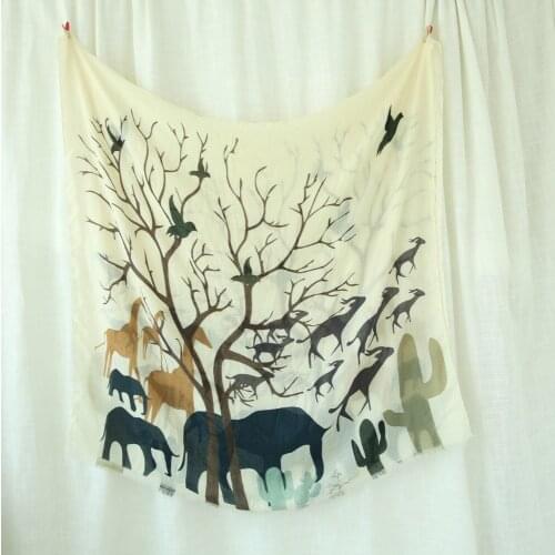 Winter 2019,Rayon cotton scarf,muslim hijab,shawls and scarves,wrap,Cotton head scarves,animal print shawls,cape,deerlet scarf