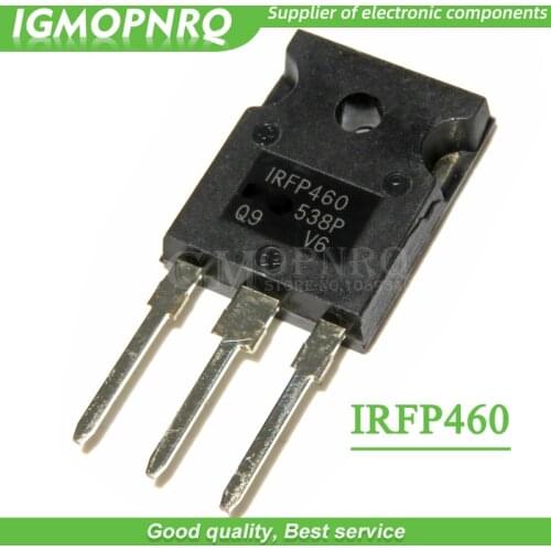 10pcs IRFP460PBF IRFP460 500V N-Channel MOSFET TO-247 New Original Free Shipping