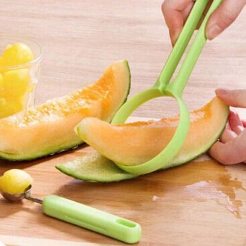 2Pcs/Set Kitchen Fruits Cutter Peeler Spoon Melon Fancy Dig Pulp Tools Kitchen Dining Bar for Kitchen equipment Tools Gadgets