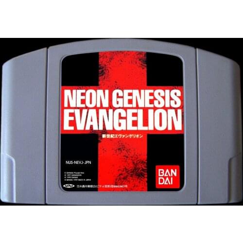 64bit game** Neon Genesis Evangelion ( USA Version!! Japanese Language!! )