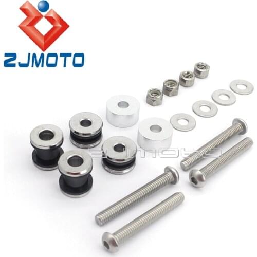 Motorcycle Accessories Sissy Bar Docking Hardware Backrest Mounting Kit For Harlet Fat Boy Flstf Softail FXST FXSTB/N/C FLSTN