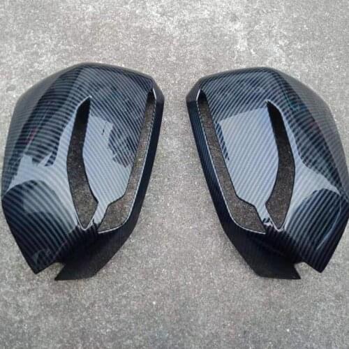 For Hyundai Palisade 2019 2020 ABS Carbon fiber pattern door mirror rear view mirror auto parts
