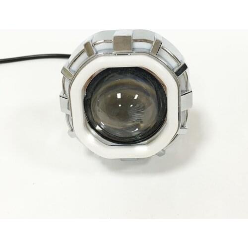 1pcs Motorcycle Headlights 2400lm led lighting Colorful motorbike Fog Lamp 12v Waterproof lights Motorbike Auxiliary Headlamp