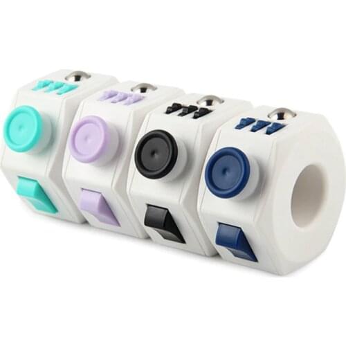 Cube Rings Magic Anti-Stress Toys Stress Relief for Adults Press Puzzle Creative Toy Decompression Reliever