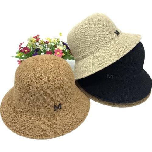Summer Female Sun Big Brim Classic M Foldable Fashion Straw Hat Casual Outdoor Beach Cap Women UV Protected Hat