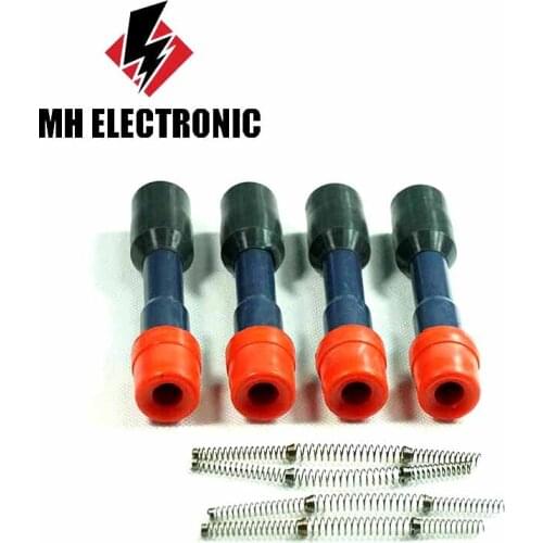 MH ELECTRONIC 4pcs/lot Ignition Coil Repair Rubber 30521PWA003 for Honda Civic Hybrid JAZZ 1.3L CM11-108 UF374 30521-PWA-003