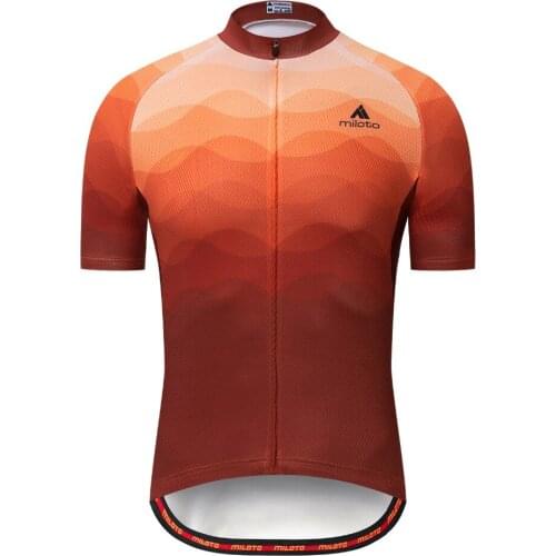 MILOTO 2021 Cycling Jersey Short Sleeve Tops Summer Racing Cycling Clothing Ropa Ciclismo mtb Bike Jersey Shirt Maillot