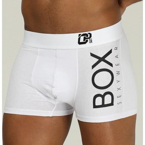 ORLVS Brand men underwear boxer cotton mens underpants comfortable underwear male panties breathable U Pouch men shorts for gay