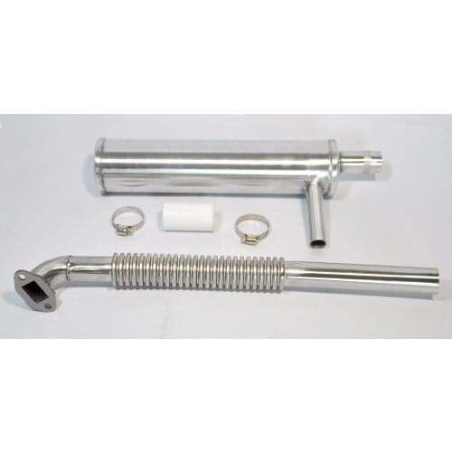 RCGF Long Muffler Canister Set for RCGF 55CC Gasoline engine
