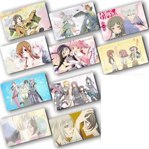 10pcs Kamisama Love Card Sticker Smooth Surface DIY Decoration Bus ID Anime Stickers