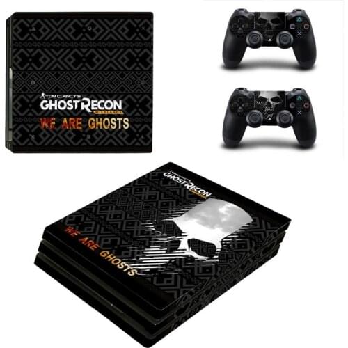 Tom Clancy’s Ghost Recon Wildlands PS4 Pro Sticker Play station 4 Skin Sticker For PlayStation 4 PS4 Pro Console & Controller