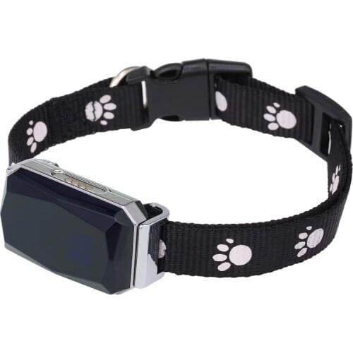 Waterproof IP67 Mini Pets GPS AGPS LBS Wifi Tracker Real-time Tracking Collar Dog Cat Find Device Bell Rings Tracking Locator