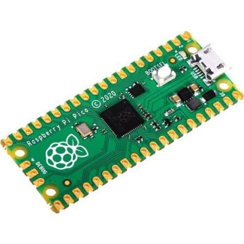Raspberry Pi Pico A Low-Cost High-Performance Microcontroller Board with Flexible Digital Interfaces With Pre-Soldered Header