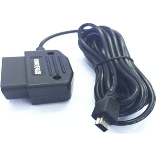 12/24V Output 5V 3A Car OBD Cigarette Adapter Lighter power box with 3.5 meters Cable For DVR GPS 24-hour parking monitoring