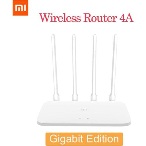 Xiaomi Router 4A Gigabit Version 2.4GHz 5GHz WiFi 1167Mbps WiFi Repeater 128MB DDR3 High Gain 4 Antennas Network Extender