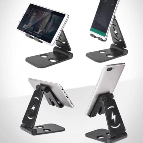 Foldable Phone Holder Stand Universal For IPhone 12Pro Xiaomi Mi 9 ABS Phone Holder Mobile Phone Stand Desk For IPhone 8 11X XS