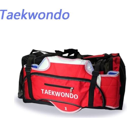 Taekwondo Bag Adult Fitness Bag Shoulder Bag Bag Large Capacity Handbag Karate Sanda Protective Gear Boxing Sports Bag