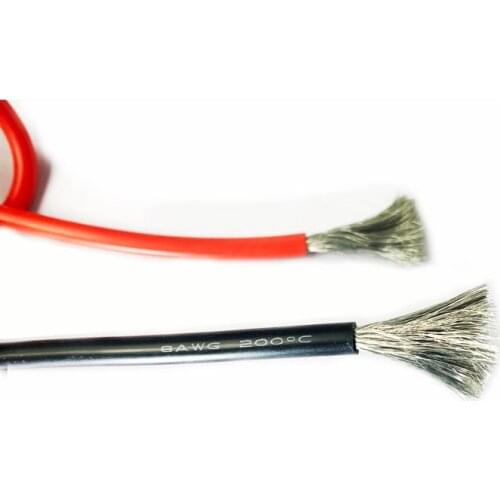 Extra soft silicone cable 8AWG High and low temperature resistant cable