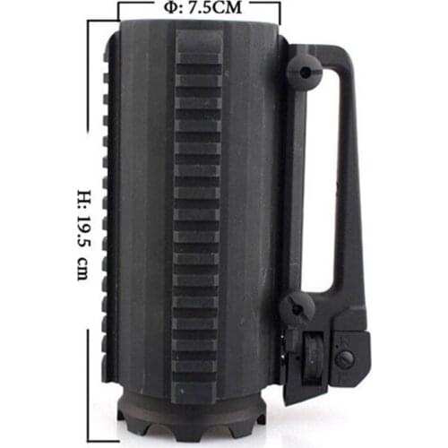 Tactical Cup Aluminum Outdoor Adventure Hiking Mug 610ML Portable Hunting Military Camping Travel Mug Army Gear