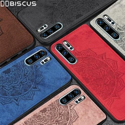 Cloth Fabric Back Case For Huawei P30 Lite E Y5 Y6 Y7 Y9 2019 P Smart Z P40 Honor 7S 8S 8A 9X 10i 10 20 Pro 9A 9C Silicone Cover