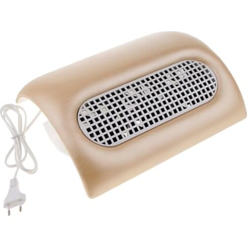 15W Nail Dust Suction Collector Cleanser UV Nail Dryer Machine With 3 Fans