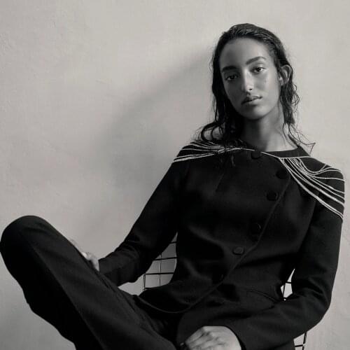 Vedawas Fashion ZA Crystal Shiny Body Jewelry for Women Boho Luxury Rhinestone Fringed Suit Coat Accessories Jewelry Party Show