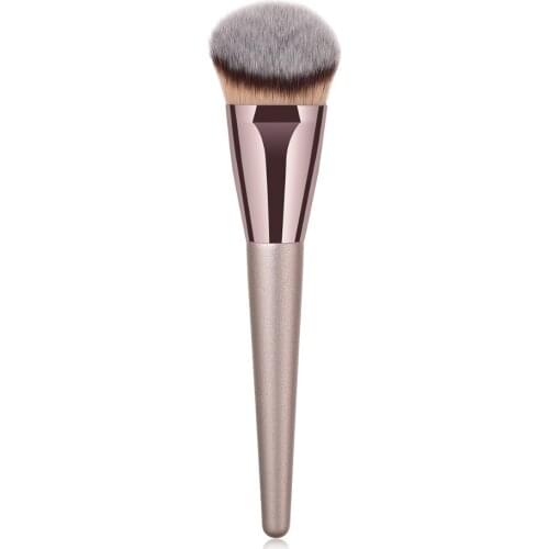 1pcs Luxury Cosmetic Face Contour Makeup Brushes Soft Hair Blush Powder Large Foundation Make Up Bursh Tool H0055
