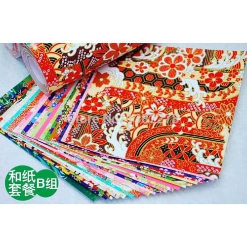 100 PCS/LOT Mixed Pattern 14cm Japanese Origami Paper color paper DIY Handmade paper Folded Craft Paper