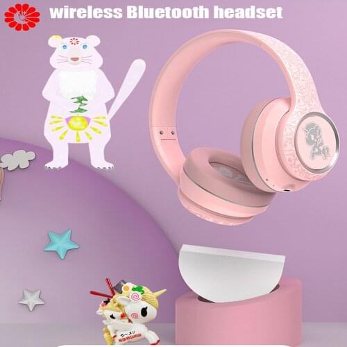 Bluetooth Active Noise Cancelling Headphones gaming Stereo Foldable Sport Microphone Handfree MP3 player Wireless Headset