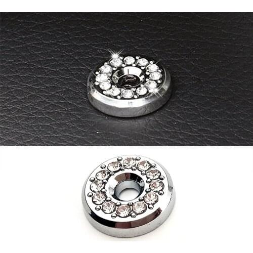 For Mercedes Benz B180 B200 B220 B250 B Class W247 2018 2019 2020 Door Bolt Lock Pin Switch Crystal Trim Diamond Cover