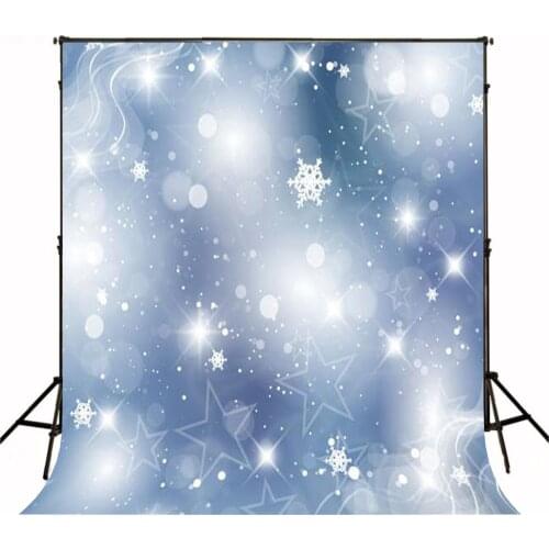 VinylBDS Snow Winter Backgrounds White Spark Light Photography Backdrops Baby Photos Christmas Background Fundo Fotografico