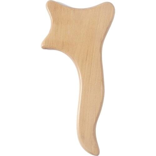 Dawngrey Wood Gua Sha Tools Anti Cellulite Therapy Lymphatic Drainage Paddle Massage Tool Health Care Provider