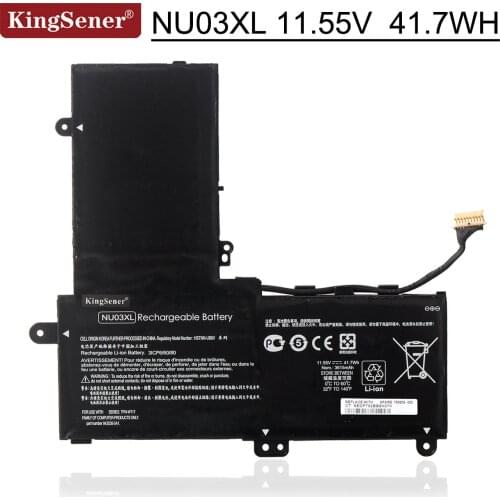 Kingsener NU03XL Laptop Battery For HP Pavilion x360 Convertible PC 11-U014UR HSTNN-UB6V TPN-W117 TPN-C128 843536-541 844201-850