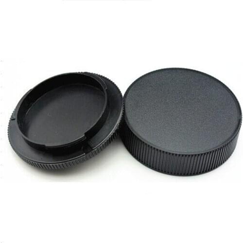 2 in 1 Body Caps + Rear Lens Cap Cover LR for Leica R L/R Camera Lenses R9 R8 R7 R6 R5 R4 R3