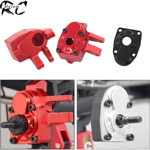 Metal Front Rear Axle Steering Knuckles Housing Portal Cover for Axial SCX10 III AXI03007 AR45 Axle Capra F9 Portal Axle