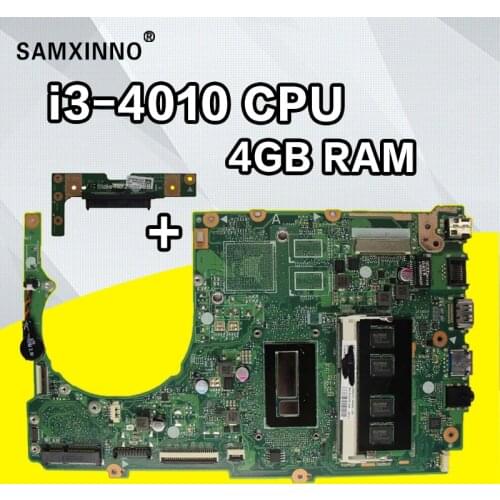 Send board+S301LA Motherboard REV2.0 I3-4010U For Asus Q301L S301L Q301LA laptop Motherboard S301LA Mainboard S301LA Motherboard