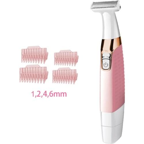 Kemei rechargeable lady epilator electric shaver hair remover women depilador hair removal for women electric razor lady shaver