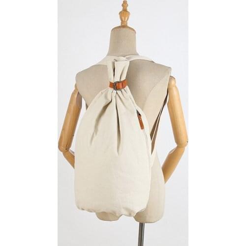 VZVA New Product Backpack, Comfortable Cloth Bag, Rucksack With Leather MountaineeringBag, Outdoor Travel Rucksack