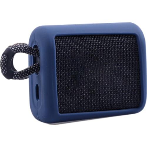 New Portable Silicone Case Protective Travel Case Soft Silica Gel Storage Pouch Audio Case For JBL GO 3 GO3 Bluetooth Speakers