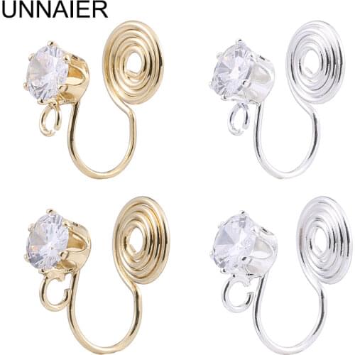 Earring ear clip converter invisible painless female ear clip artifact mosquito coil accessories no hole ear clip high sense